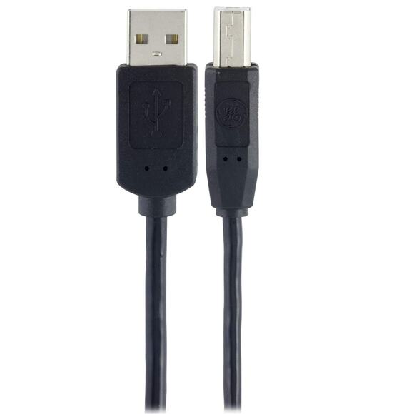 GE Other - GE Home Electrical USB 2.0 Printer Cable, A Male to B Male Cord, for Printers, S